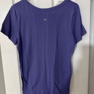 lululemon athletica Vibrant Purple Short Sleeve Top